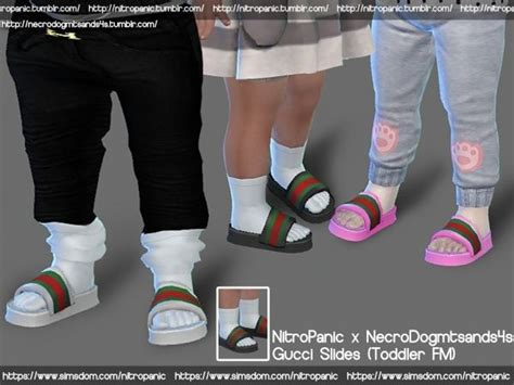 sims 4 toddler gucci slides|sims 4 Gucci deco set.